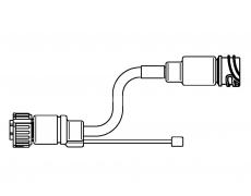 Extension lead AMP 1.5 - 7 pin + flat cable 3000 mm